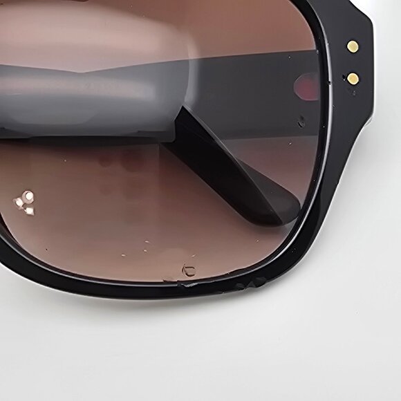 *SOLD* Tory Burch TY7143U 1709/13 Black Frame Brown Gradient Lens Sunglasses - Picture 14 of 16